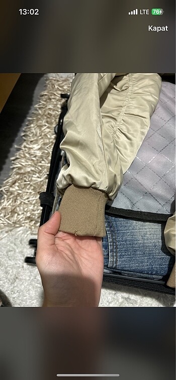 Zara Zara bomber kısa geldiği için satıyorum