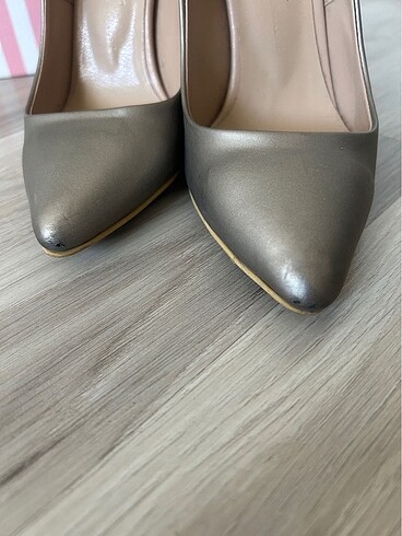37 Beden gri Renk Stiletto ayakkabı