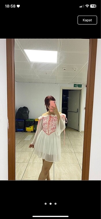 Sheinside Pembe Korse