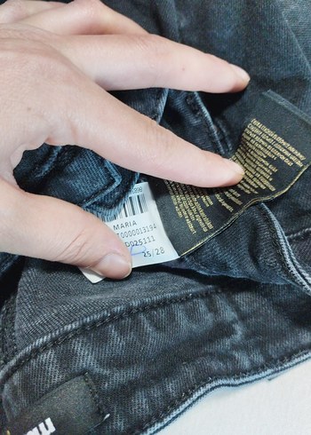 Mavi Jeans Siyah Midi Boy Kadın Kot Pantolon