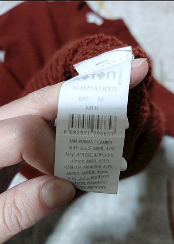 Erkek Kazak - Görsel 2