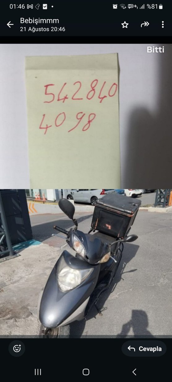 HONDA SPACY 110 CC MOTOR - Görsel 4