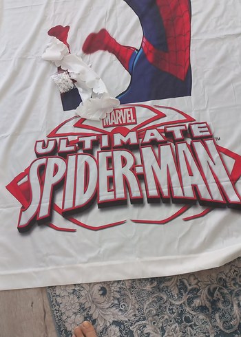 Renkli Baskılı Marvel Spider-Man Çocuk perdesi - Görsel 2