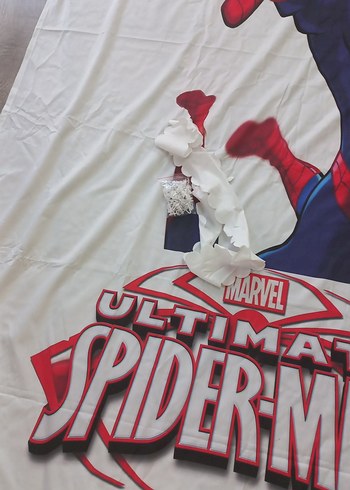 Renkli Baskılı Marvel Spider-Man Çocuk perdesi - Görsel 7