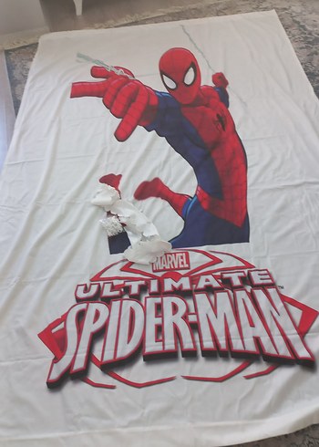 Renkli Baskılı Marvel Spider-Man Çocuk perdesi - Görsel 5