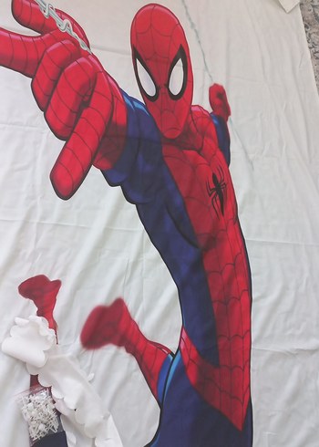 Renkli Baskılı Marvel Spider-Man Çocuk perdesi - Görsel 11