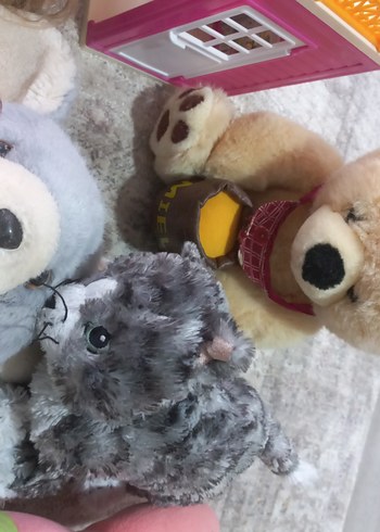 Pastel Pembe Oyuncak Bebek ve Peluş Seti - Görsel 16