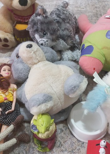 Pastel Pembe Oyuncak Bebek ve Peluş Seti - Görsel 8