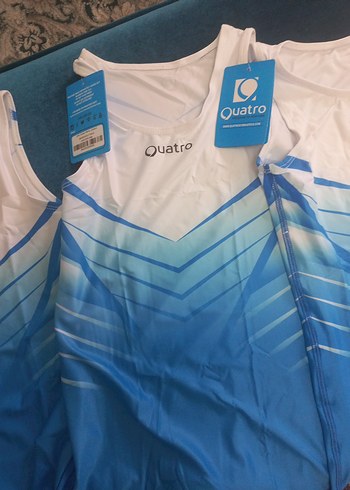 Mavi Straplez Kısa Tulum - Quatro - Görsel 8