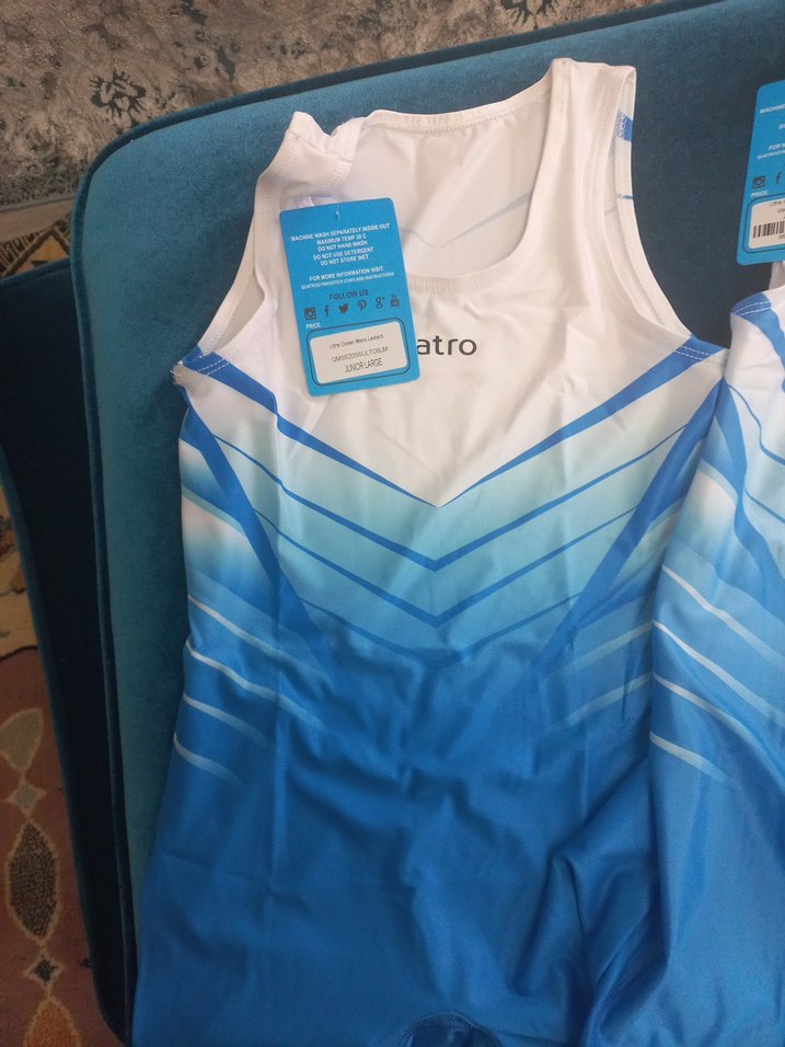 Mavi Straplez Kısa Tulum - Quatro - Görsel 4