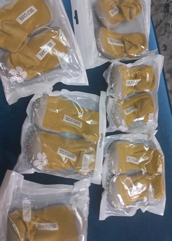 Sarı Cırtcırtlı Erkek Bebek Botu - Görsel 9