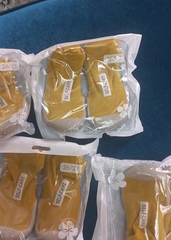 Sarı Cırtcırtlı Erkek Bebek Botu - Görsel 4