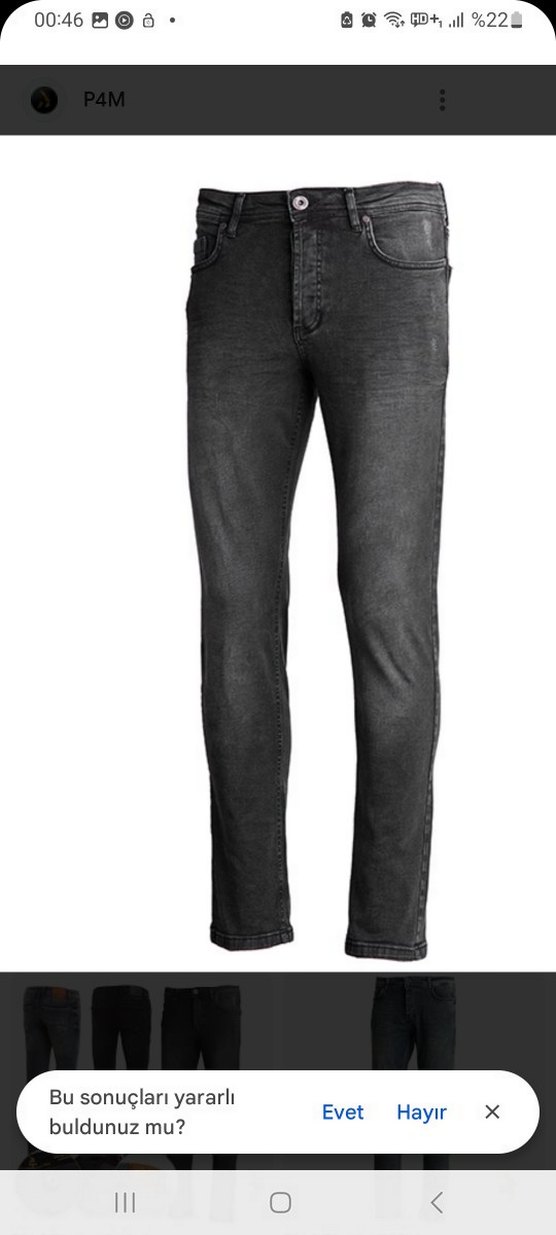 PHOENIX MARKETING markası Erkek Kot Pantolon - Görsel 3