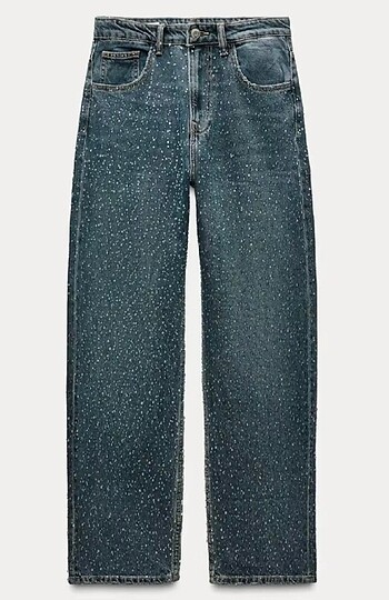 Zara Zara parlak taşlı jean