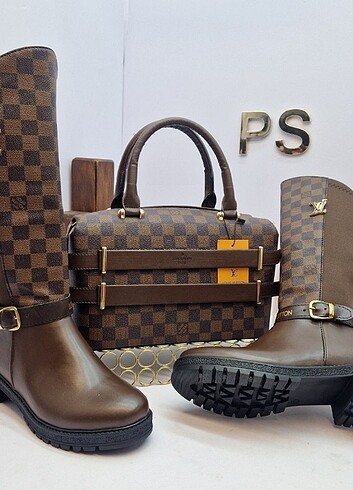Louis vuitton cizme canta kombin 