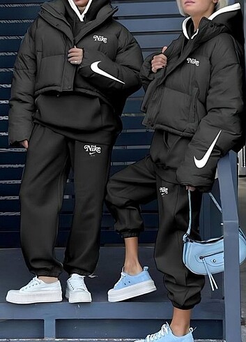 m Beden siyah Renk Nike 3 lu set