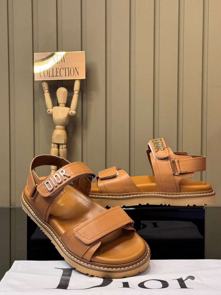 Dior Siyah Erkek Bantlı Terlik - Görsel 3