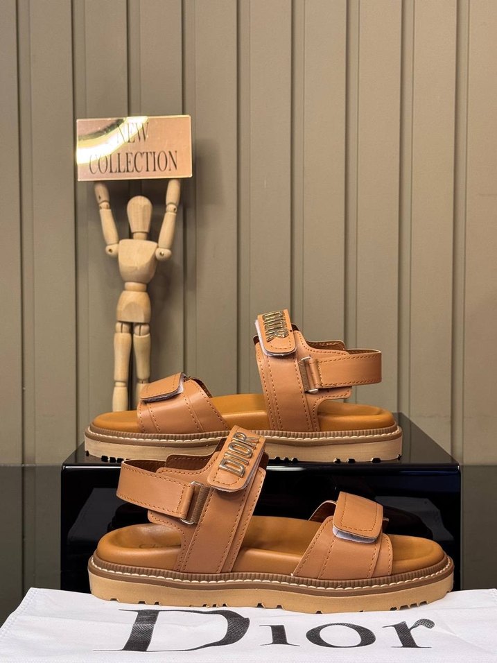 Dior Siyah Erkek Bantlı Terlik - Görsel 4