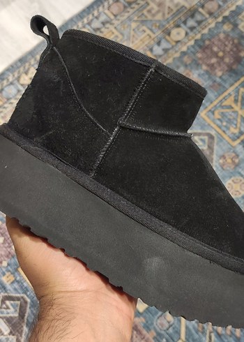 Bej Süet Kadın Dolgu Topuklu Bot platform - Görsel 5