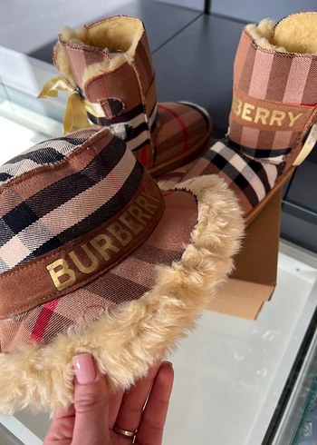 Renkli Kareli Kemerli Kadın Bot - Görsel 2