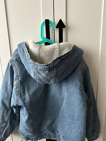 9 Yaş Beden Zara 9 yaş kot mont