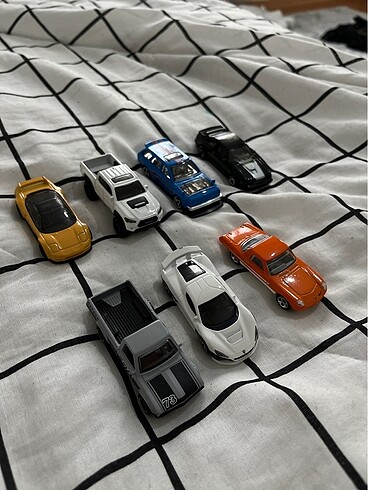 hotwheels 7?li araba seti