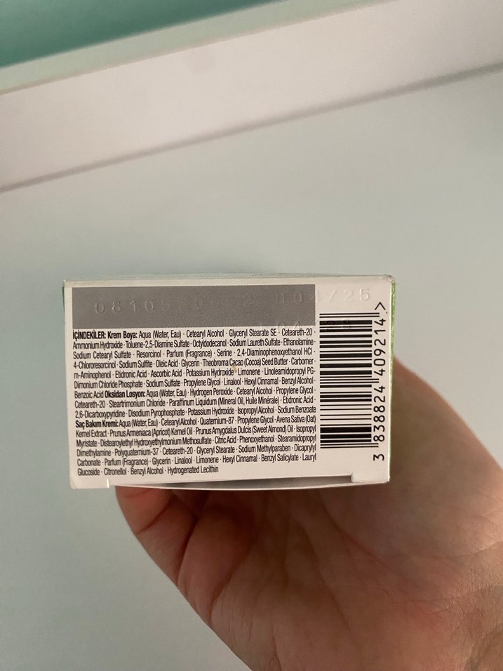 Palette Kalıcı Doğal Siyah Saç Boyası 1-0 - Görsel 3