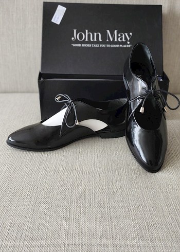 Diğer John May Marka Parlak Siyah Rugan
