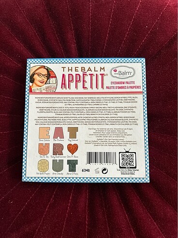 The Balm The balm appetit far paleti