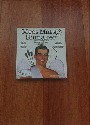 The balm meet matte shmaker