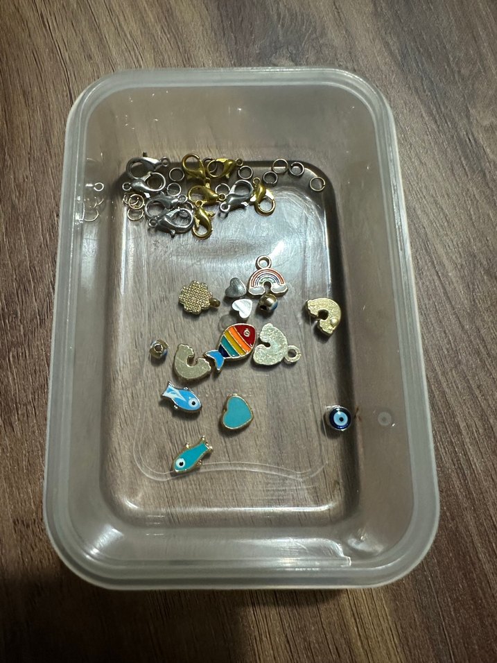 Renkli Boncuklu Bohem Kadın Charm Seti - Görsel 3