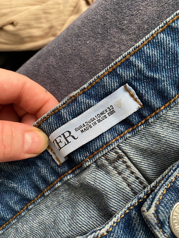 Geniş Kesim Kot Pantolon - Görsel 2