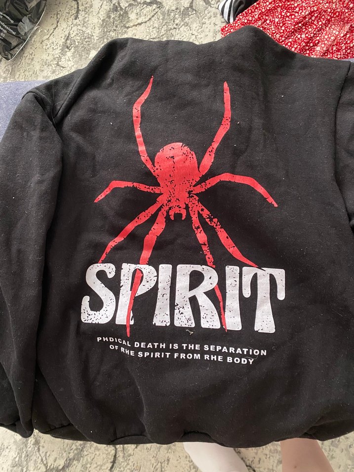 Kapüşonlu, Siyah Sweatshirt - Görsel 3