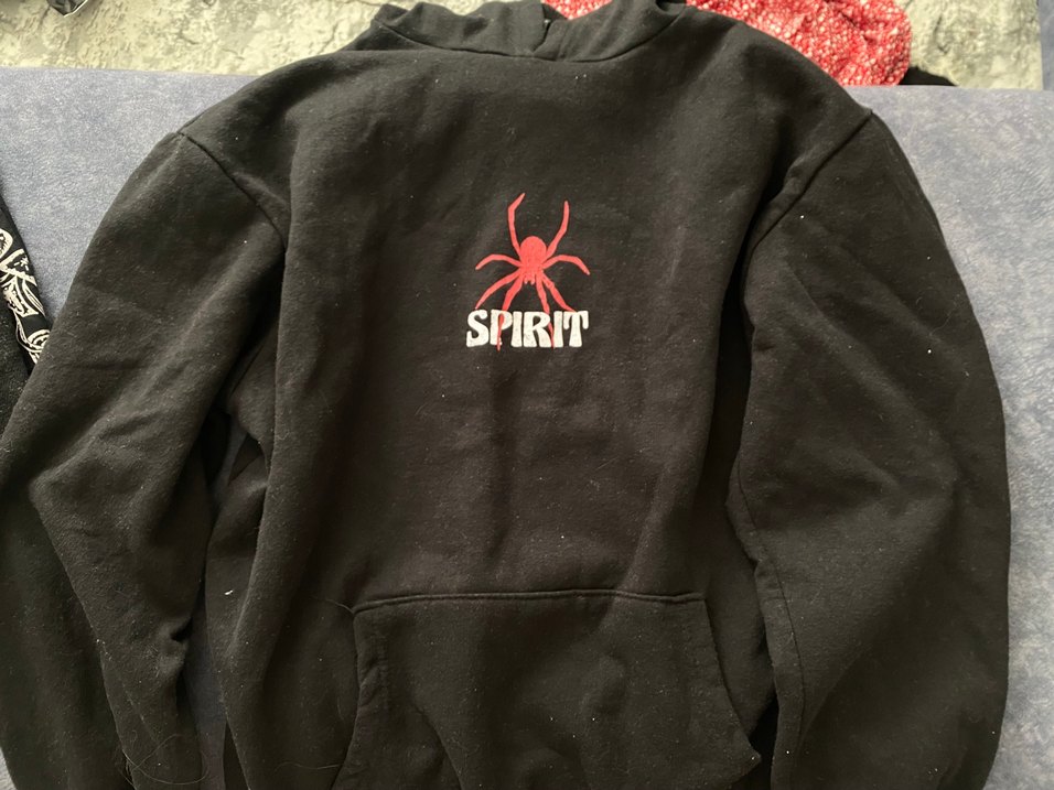 Kapüşonlu, Siyah Sweatshirt - Görsel 2