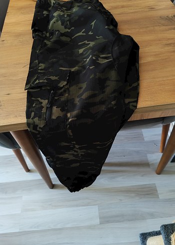 Erkek karanlık Gece Kamuflaj Jogger Pantolon