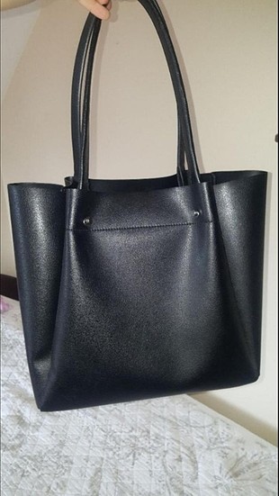 ORJİNAL ZARA TOTE ÇANTA