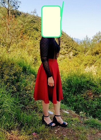 Diğer Etek Bordo