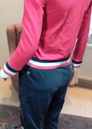 TOMMY HILFIGER YÜN PAMUKLU EŞOFMAN TAKIM. UNISEX. S BEDEN - Görsel 6