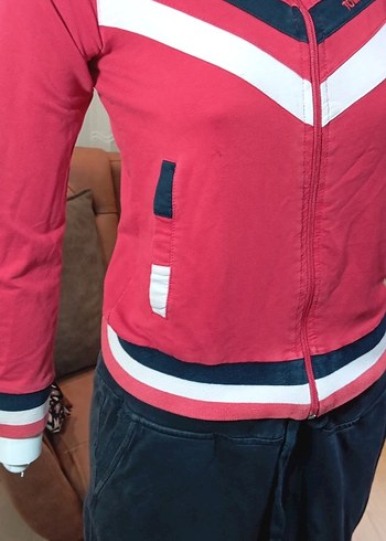 TOMMY HILFIGER YÜN PAMUKLU EŞOFMAN TAKIM. UNISEX. S BEDEN - Görsel 2