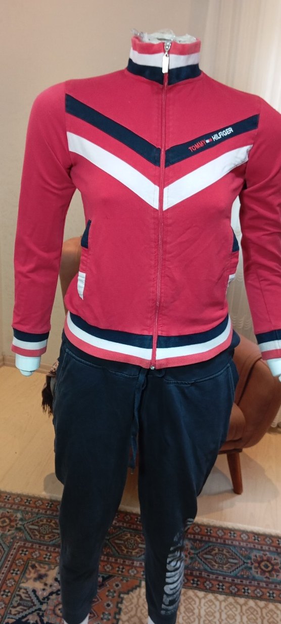 TOMMY HILFIGER YÜN PAMUKLU EŞOFMAN TAKIM. UNISEX. S BEDEN - Görsel 3