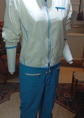 Nıke orjinal  .Mavi Kadın Spor Takımı, Bol Kesim, Kemerli - Görsel 2