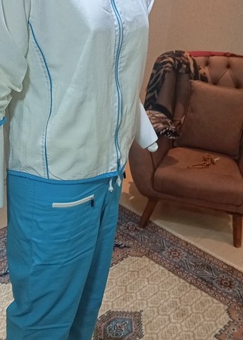 Nıke orjinal  .Mavi Kadın Spor Takımı, Bol Kesim, Kemerli - Görsel 14