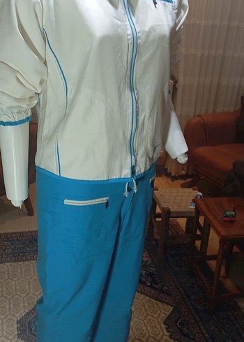 Nıke orjinal  .Mavi Kadın Spor Takımı, Bol Kesim, Kemerli - Görsel 12