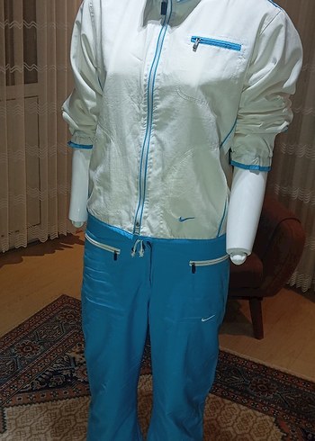 Nıke orjinal  .Mavi Kadın Spor Takımı, Bol Kesim, Kemerli - Görsel 16