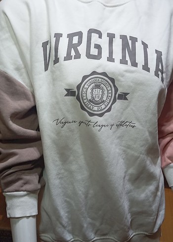 VIRGINIA SPORT  Pamuklu Uzun Kollu Sweatshirt. UNISEX - Görsel 6