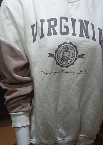 VIRGINIA SPORT  Pamuklu Uzun Kollu Sweatshirt. UNISEX - Görsel 11