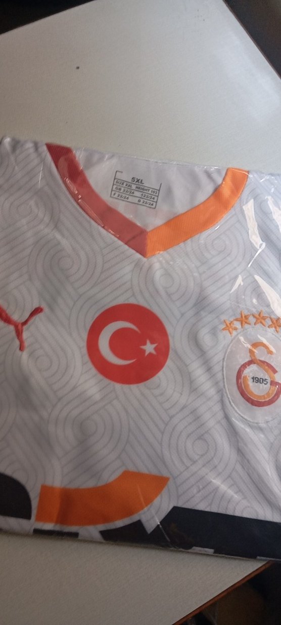 GALATASARAY  5 YILDIZ . YENİ SEZON. BÜYÜK BEDEN 5 XL - Görsel 2