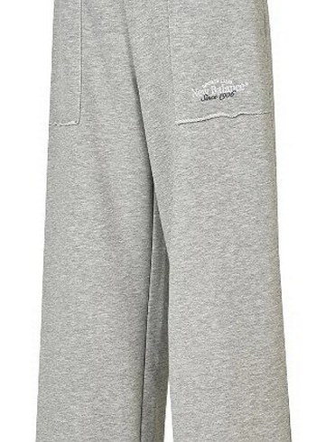 NIKE İŞLEMELİ Gri Kadın Rahat Kesim Eşofman Altı - Görsel 3