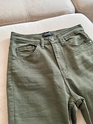 s Beden haki Renk skinny jean