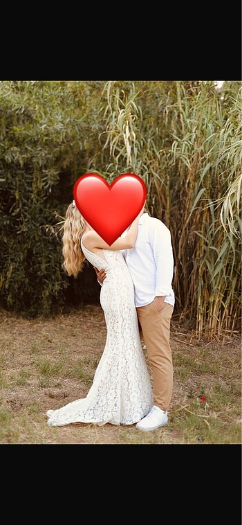 38 Beden Dış çekim elbise/ Nikah elbisesi